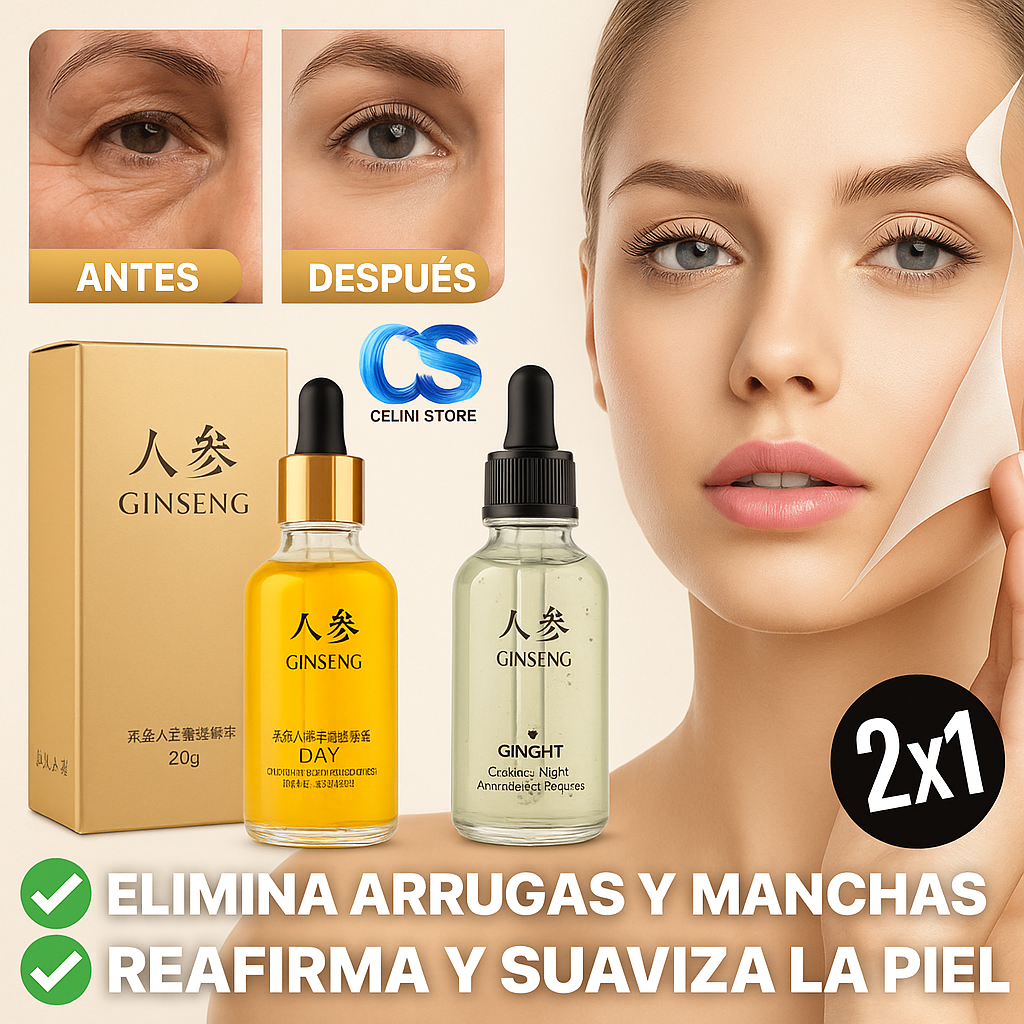 Ginseng™ Renova - El Secreto 2x1 para una Piel Sin Edad