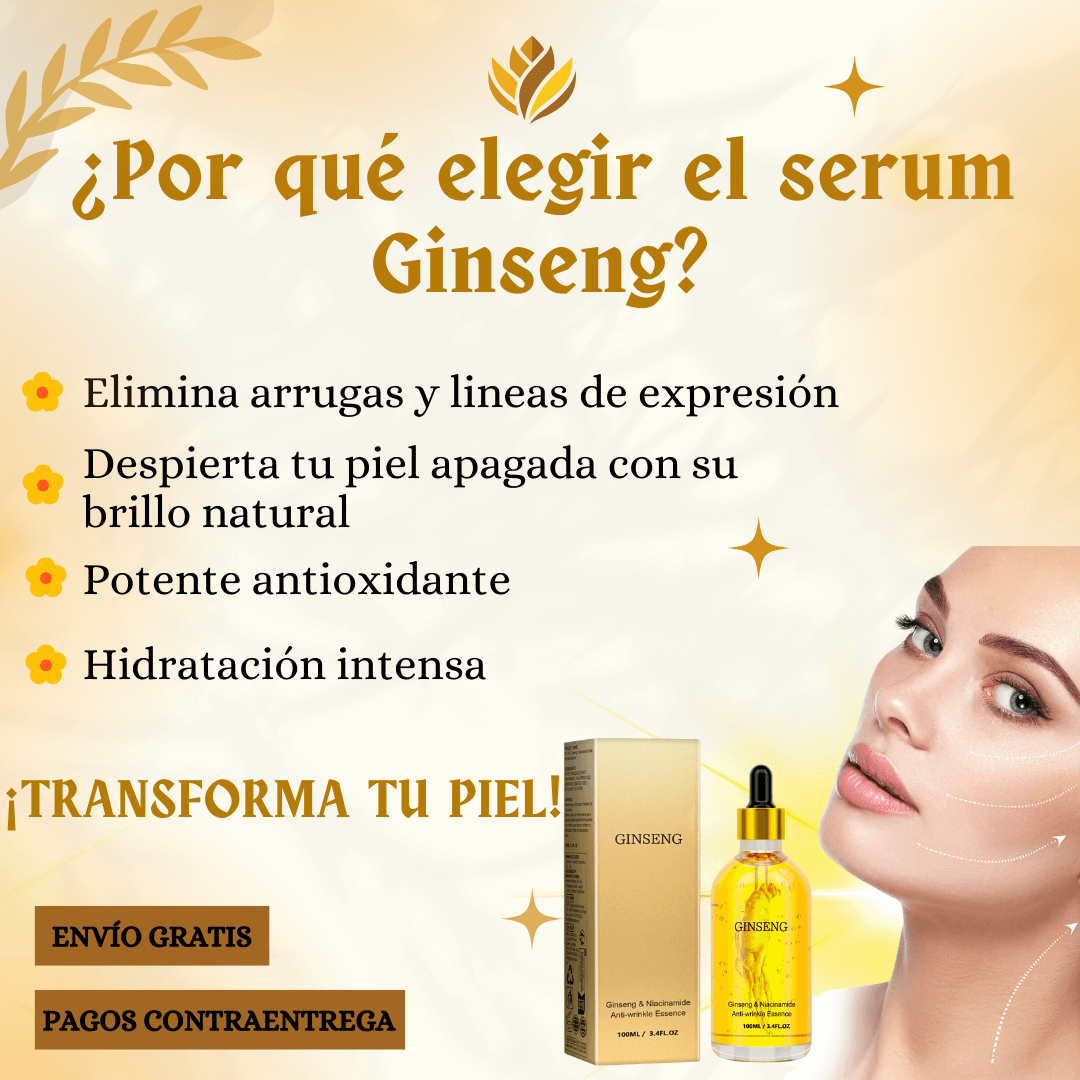 Ginseng™ Renova - El Secreto 2x1 para una Piel Sin Edad