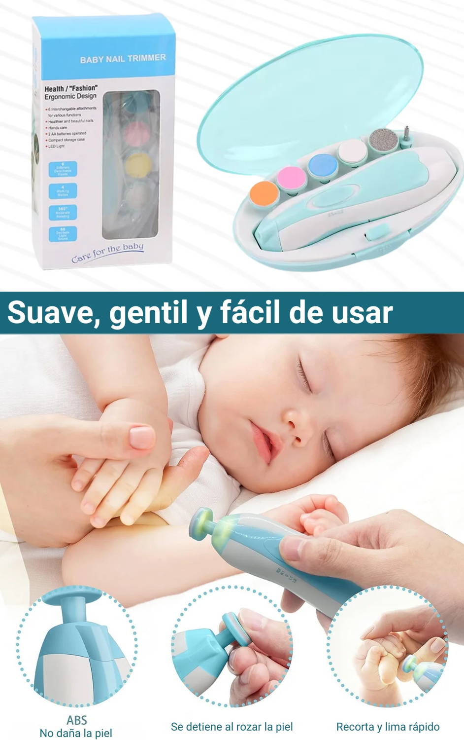👶 Cuida las delicadas uñas de tu bebé con LIMA BABY