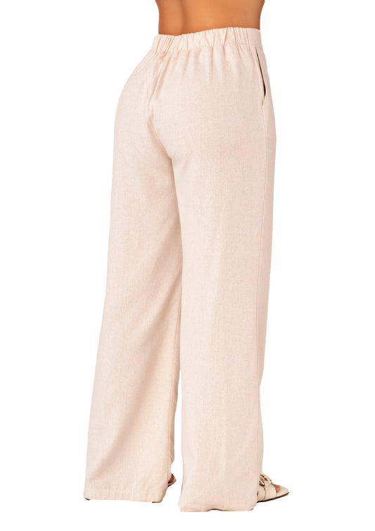 PANTALON EN LINO REF 8712