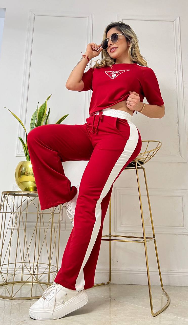 🔥 CONJUNTO PRADA - ESTILO Y COMODIDAD QUE ENAMORAN 💖😍