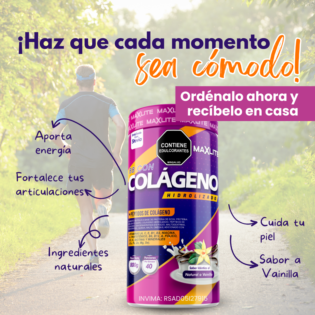 ✨ SUPLEMENTO PREMIUM CON COLÁGENO + VITAMINAS | ¡MEJORA TU BIENESTAR DESDE HOY! 🥛💪