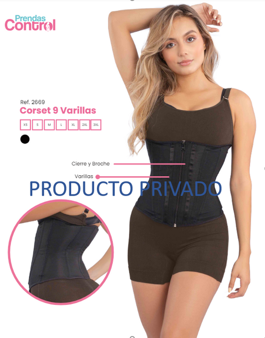 Corset 9 Varillas 2669