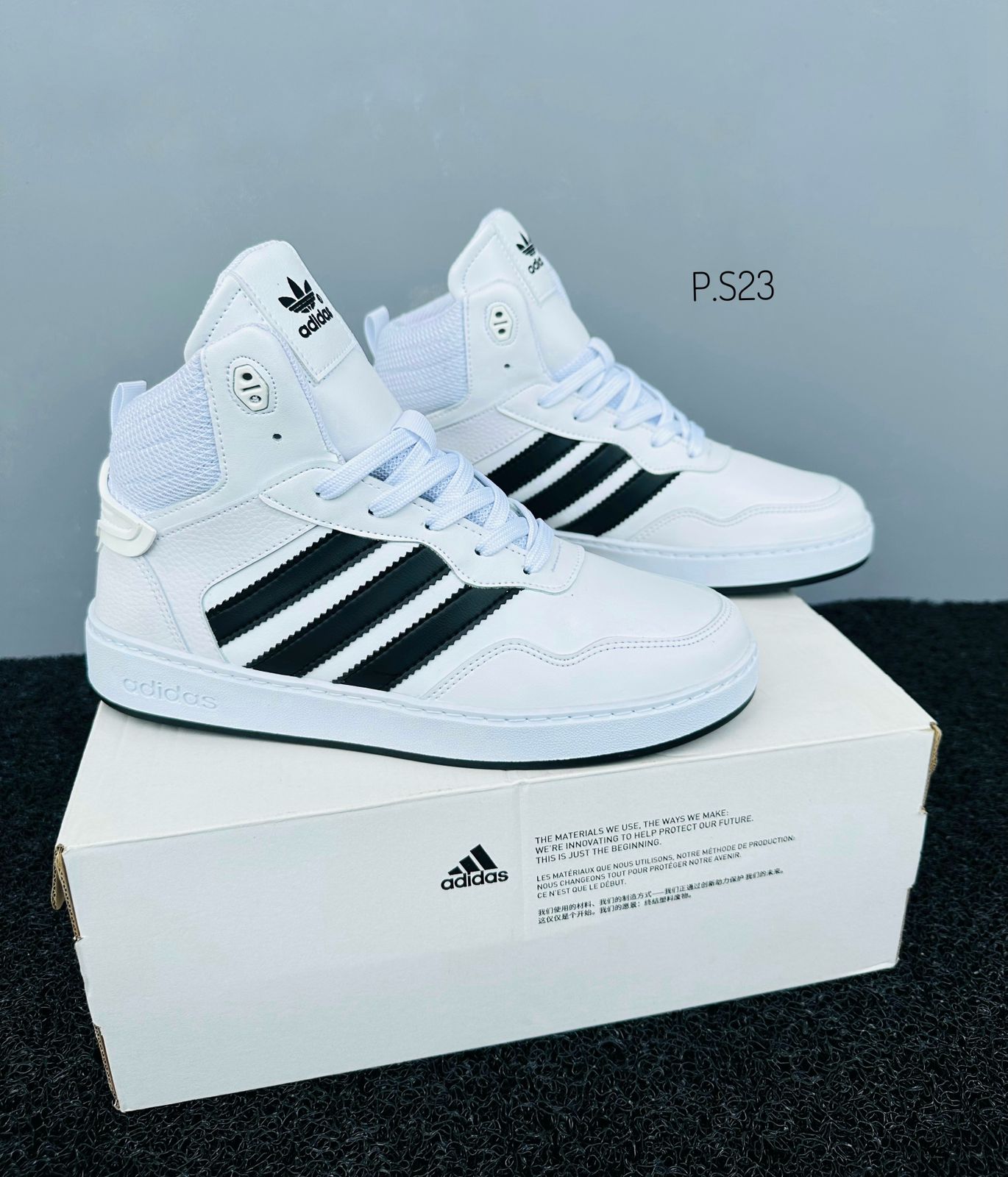 Bellas Botas Adidas Blanca 🤍