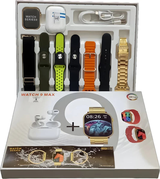 SMARTWATCH ULTRA 7 CORREAS + AIRPODS