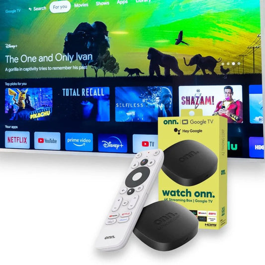 Watch Onn Tv Box 4k Con Google Tv