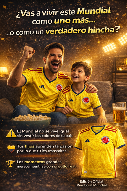 Nueva Camiseta Colombia Mundial 2026 🇨🇴 | Edición Importada Premium