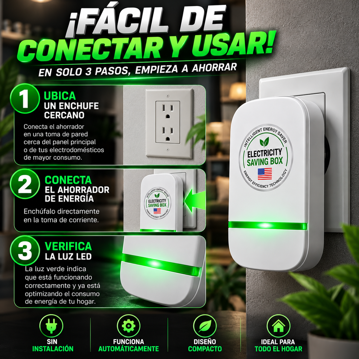🇺🇸😱⚡ ¡La Tecnología Americana para Ahorrar Energía Ya Llegó a Colombia! 🛡️ 1 Año de Garantía
