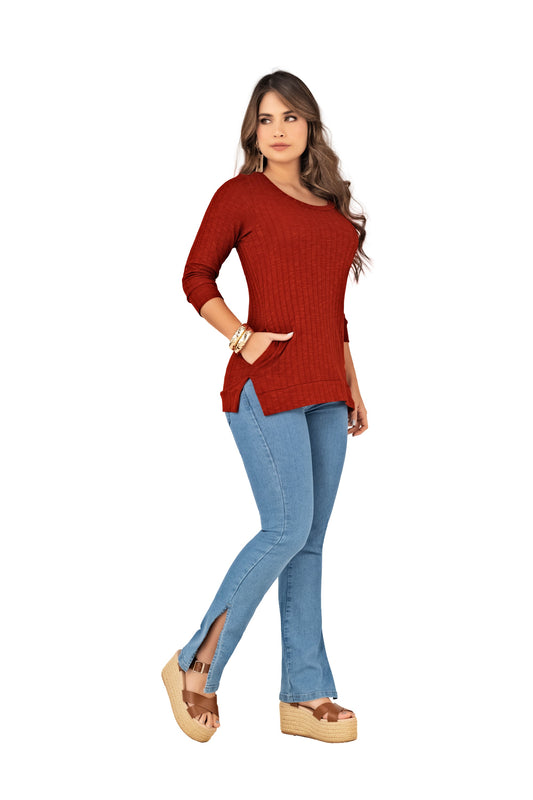 BLUSA EN RIP REF 8657