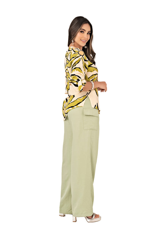 BLUSA EN RAYON VISCOSA REF 8649