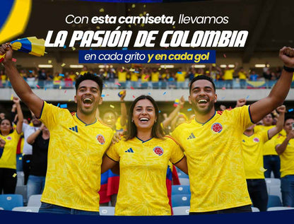 Nueva Camiseta Colombia Mundial 2026 🇨🇴 | Edición Importada Premium