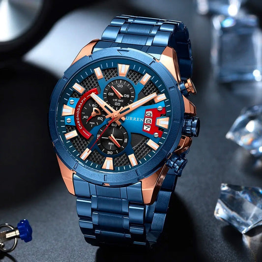 Reloj Curren 8401 Cuarzo Acero Inoxidabl