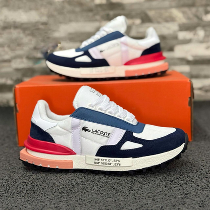 LACOSTE® Elite Caballero | Tenis Premium de Cuero Importado